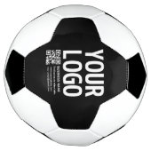 Votre logo avec code QR et texte modifiables (Tourné)
