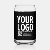 Votre logo avec code QR et texte modifiables (Verso)