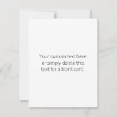 Votre logo avec Merci et nom commercial modifiable (Dos)