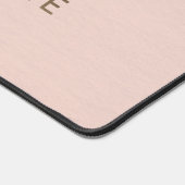 Votre Logo Blush Gold Foil Simple Modern Feminine (Coin)