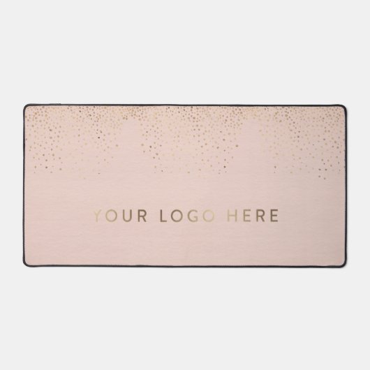 Votre Logo Blush Gold Foil Simple Modern Feminine (Recto)