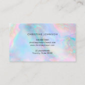 votre logo carte de visite de conception d'ondes o (Dos)