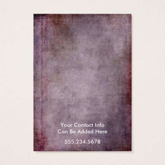 Votre Logo Collier Rustique Framboise (Dos)