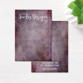 Votre Logo Collier Rustique Framboise (Bureau)