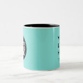 Votre logo Couleurs spéciales Turquoise Mugs Modèl (Centre)