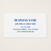 Votre logo de conception ou d'entreprise | Motif b (Dos)