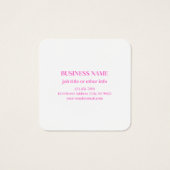 Votre logo d'entreprise et votre Modèle de texte m (Dos)