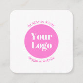 Votre logo d'entreprise et votre Modèle de texte m (Devant)