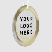 Votre logo d'entreprise Noël personnalisé (devant)