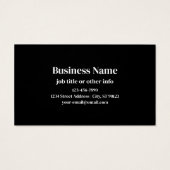 Votre logo d'entreprise téléchargé ou autre concep (Dos)