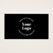 Votre logo d'entreprise téléchargé ou autre concep (Devant)