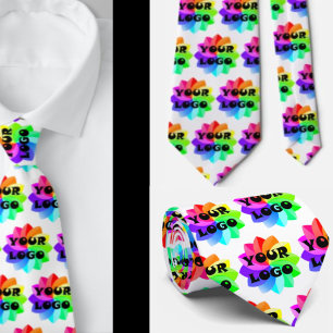 Votre logo Entreprise Cravate Necktie