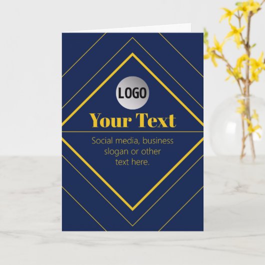 Votre logo et modèle de conception personnalisable (Fleur jaune)