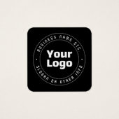 Votre logo et votre Modèle de texte modifiable | N (Devant)