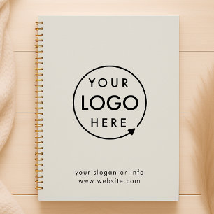 Votre logo   Gray Business Moderne Minimaliste