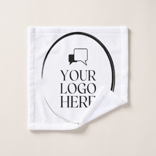 Votre logo ici (Gant de toilette)