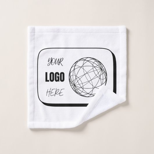 Votre logo ici (Gant de toilette)
