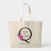 Votre Logo Moderne Flower Farm Sac fourre-tout per (Dos)