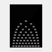 Votre logo motif d'arche unique | Noir (modifiable (Recto)