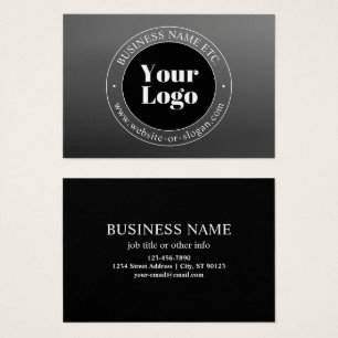 Votre logo ou design d'entreprise & texte modifiab