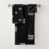 Votre logo ou toute image | Bandes diagonales (En situation)