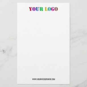Votre logo Papeterie d'entreprise Exemple Texte pe
