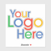 Votre logo personnalisé ici | Sticker de bureau in (Feuille)