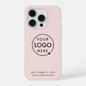Votre logo | Pink Blush Business Moderne (Verso)