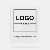 Votre logo professionnel acrylique (Recto)