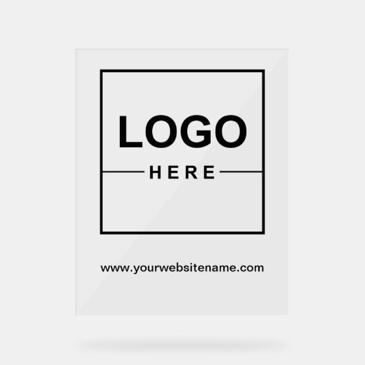 Votre logo professionnel acrylique (Recto)