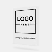Votre logo professionnel acrylique (Angle)