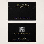 Votre logo QR Code Collier Bracelet Carte d'affich (Devant & derrière)