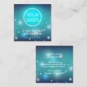 votre logo salon et carré spa carte de visite (Devant / Derrière)