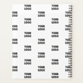 Votre logo simple logo répétitif | Blanc (Dos)