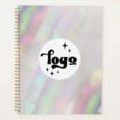 votre logo sur le shell arrière - plan abstrait in (Devant)