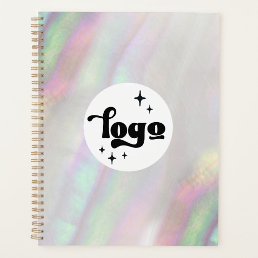 votre logo sur le shell arrière - plan abstrait in (Devant)