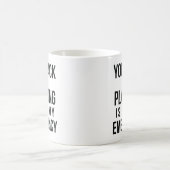 Votre manque de tasse de café de planification (Centre)