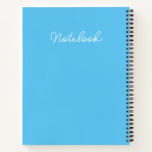 Votre marque, votre Carnet : Edition Spirale perso (Dos)