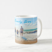 Votre meilleure famille jamais photo Mug café avec (Devant droit)