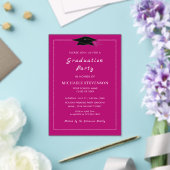 Votre Modèle d'invitation de diplôme acrylique de (Insitu (Mariage))