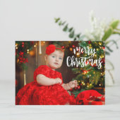 Votre Modèle photo a superposé Noël mémorable (Debout devant)