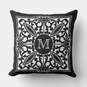 VOTRE MONOGRAM en cadre décoratif coussins personn