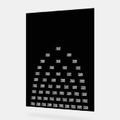 Votre Motif d'arche unique Logo | Noir (modifiable (Angle)