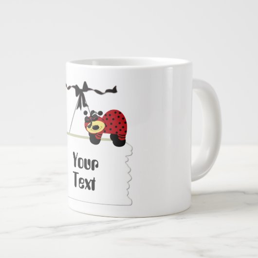 Votre Mug de texte (Devant droit)