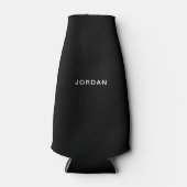 Votre nom Black Bottle Glacière (Devant)