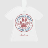 Votre nom Chien Papa Cocker Spaniel Doux laid (devant)