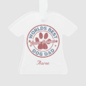 Votre nom Chien Papa Golden Retriever Doux moche (devant)