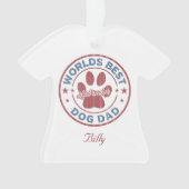 Votre nom Chien Papa Labrador Chandail laid (devant)