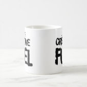 Votre nom Creative Fuel Coffee Mug (Centre)