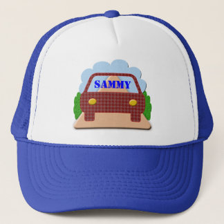Votre nom dans le casquette de fenêtre de voiture